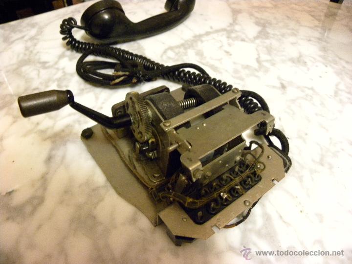 Tel&eacute;fonos: Antiguo telefono de Magneto Ericsson - Foto 4