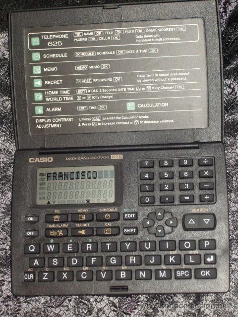 Antig&uuml;edades: CASIO.DATA BANK DC-7700 *625* - Foto 3