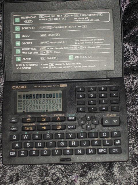 Antig&uuml;edades: CASIO.DATA BANK DC-7700 *625* - Foto 4