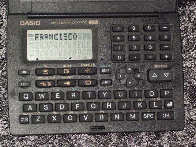 Antig&uuml;edades: CASIO.DATA BANK DC-7700 *625* - Foto 5