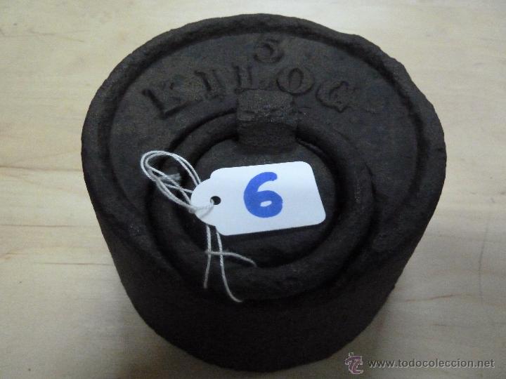 Antig&uuml;edades: PESA DE 5 KGS. - Foto 1