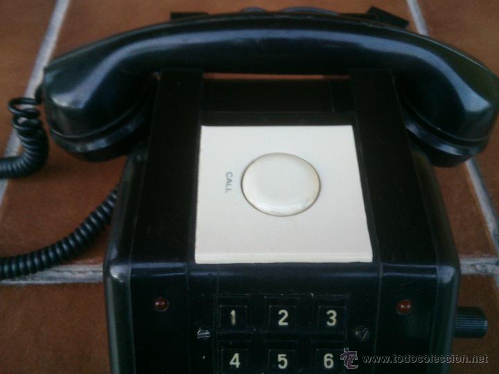 Tel&eacute;fonos: Tel&eacute;fono antiguo de Baquelita con Manivela. - Foto 6