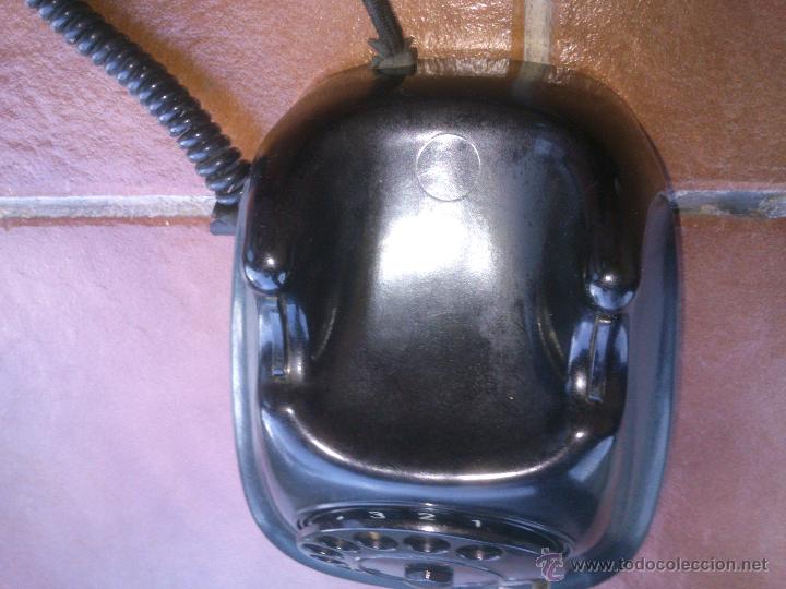 Tel&eacute;fonos: Tel&eacute;fono antiguo de Baquelita 1965. - Foto 6