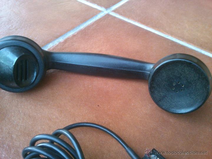 Tel&eacute;fonos: Tel&eacute;fono antiguo de Baquelita 1964. - Foto 7
