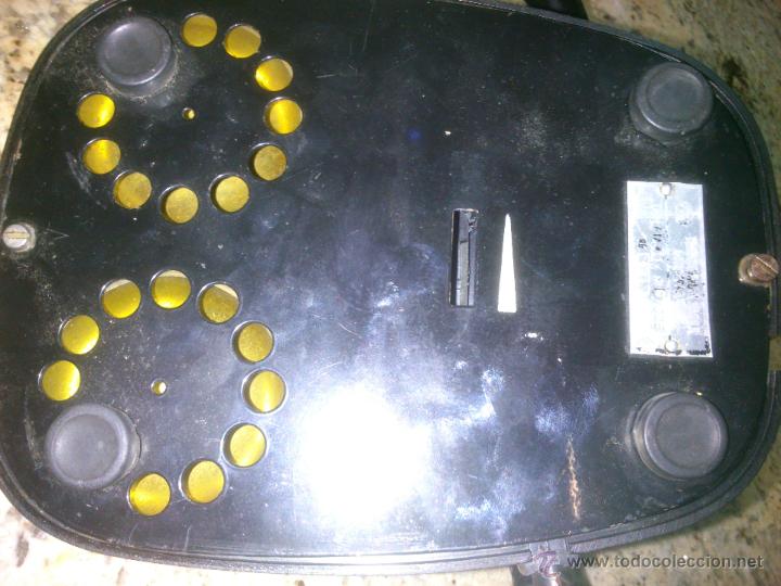 Tel&eacute;fonos: Tel&eacute;fono antiguo de Baquelita 1969. - Foto 8