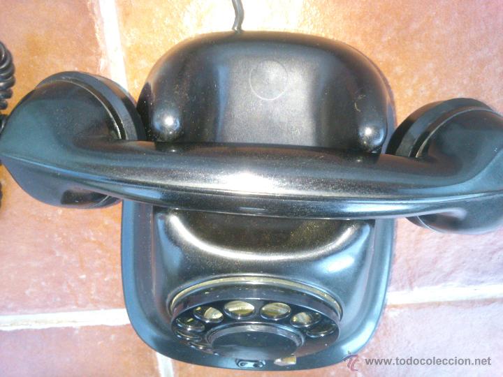 Tel&eacute;fonos: Tel&eacute;fono antiguo de Baquelita 1962. - Foto 4