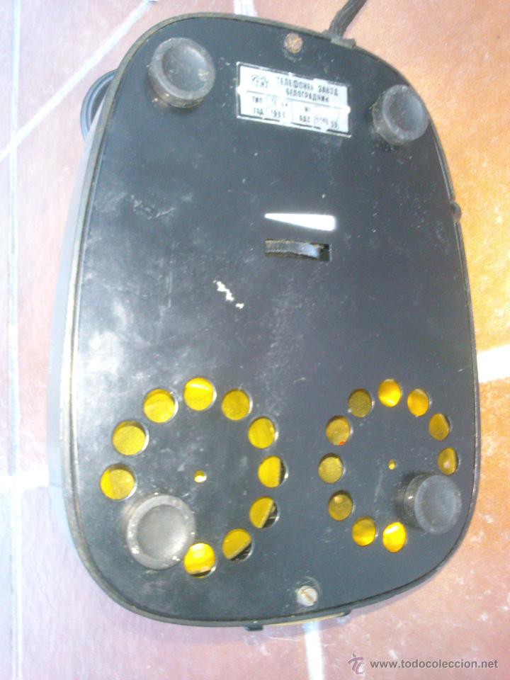 Tel&eacute;fonos: Tel&eacute;fono antiguo de Baquelita 1965. - Foto 8