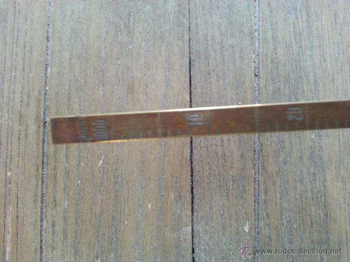 Antig&uuml;edades: ANTIGUO UTIL DE HIDROMETRO INGLES - Foto 2