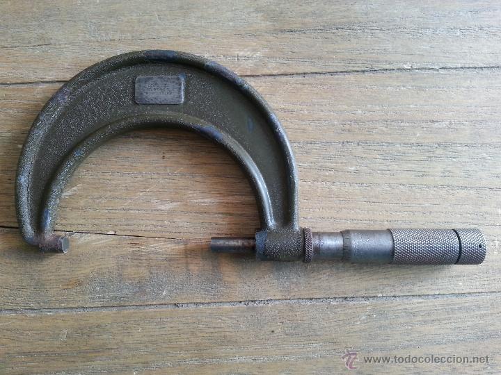 Antig&uuml;edades: ANTIGUO MICROMETRO FABRICADO EN USA - Foto 1