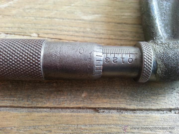 Antig&uuml;edades: ANTIGUO MICROMETRO FABRICADO EN USA - Foto 5