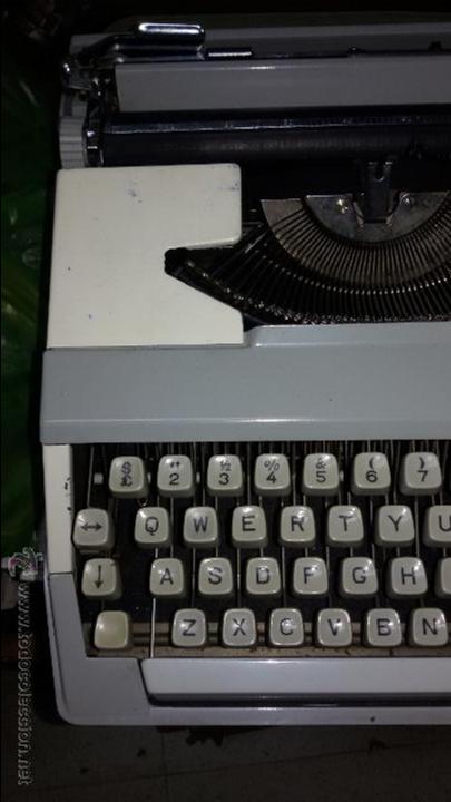 Antig&uuml;edades: MAQUINA DE ESCRIBIR HAPY MESSAGE - Foto 2