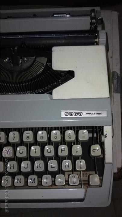 Antig&uuml;edades: MAQUINA DE ESCRIBIR HAPY MESSAGE - Foto 3