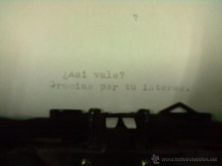 Antig&uuml;edades: MAQUINA DE ESCRIBIR OLIVETTI STUDIO 44 EN SU MALETIN - Foto 14