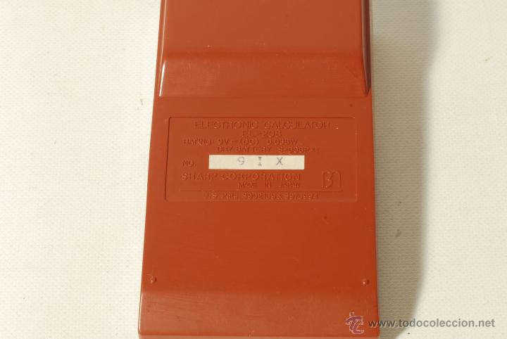Antig&uuml;edades: Calculadora Sharp Elsi Mate EL-208. Funcionando. - Foto 4