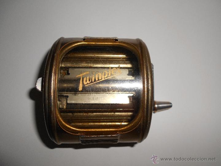 Antig&uuml;edades: Afiladora hojas de afeitar marca Twinplex - Foto 3