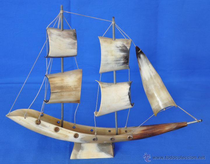 Antig&uuml;edades: Barco de astas. - Foto 1
