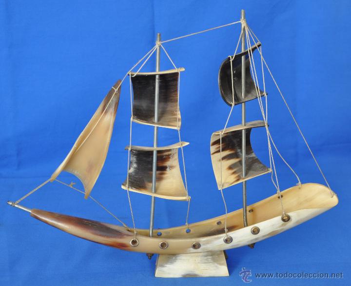 Antig&uuml;edades: Barco de astas. - Foto 2