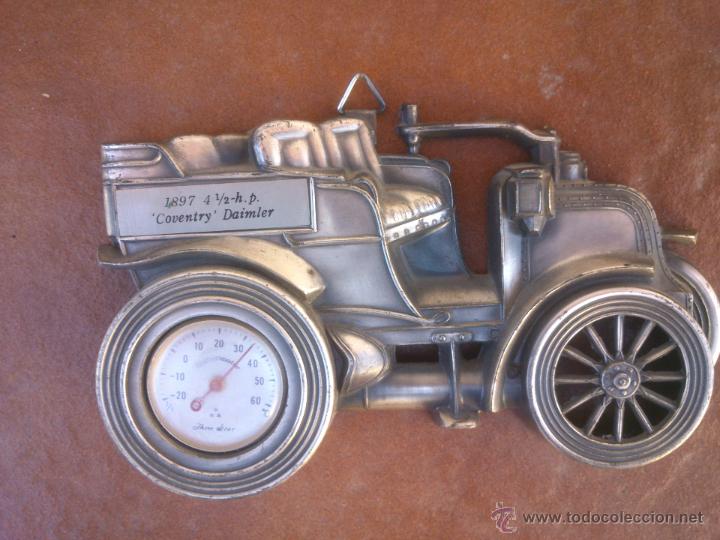 Antig&uuml;edades: TERMOMETRO DE PARED.COVENTRY DAIMLER - Foto 2