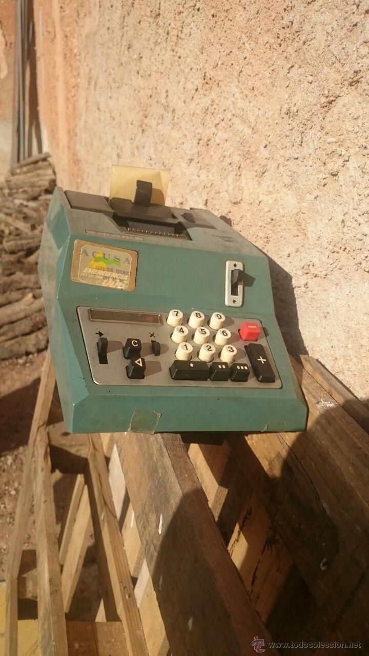 Antig&uuml;edades: ANTIGUA CALCULADORA HISPANO OLIVETTI - Foto 1