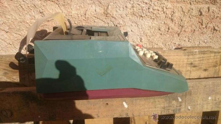 Antig&uuml;edades: ANTIGUA CALCULADORA HISPANO OLIVETTI - Foto 2