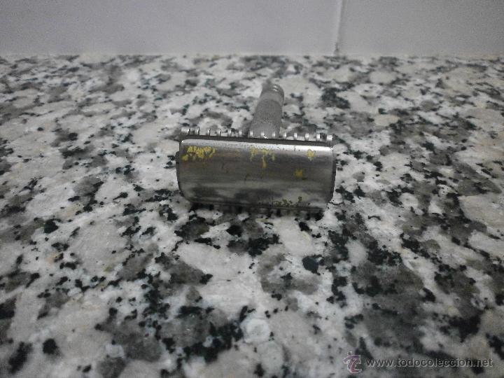 Antig&uuml;edades: ANTIGUA MAQUINILLA AFEITAR MARCA SMOKING - Foto 3