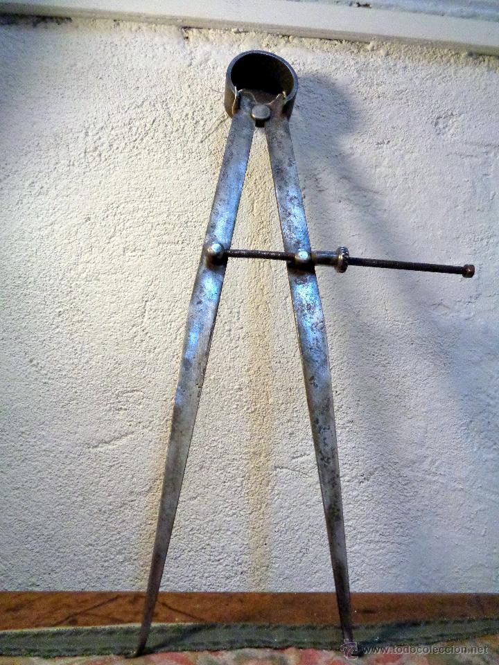 Antig&uuml;edades: HERRAMIENTA DE MEDICI&Oacute;N EXTERIOR DE TORNERO - Foto 4