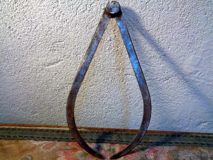 Antig&uuml;edades: HERRAMIENTA DE MEDICI&Oacute;N EXTERIOR DE TORNERO - Foto 1