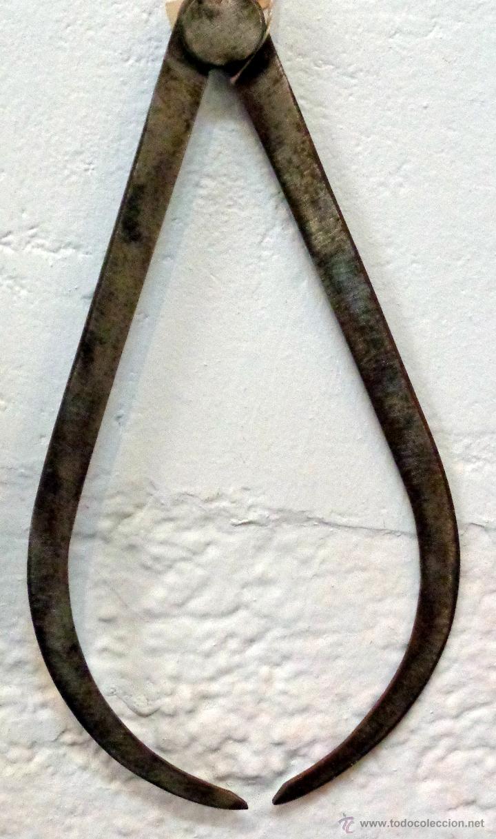 Antig&uuml;edades: HERRAMIENTA DE MEDICI&Oacute;N EXTERIOR DE TORNERO - Foto 3