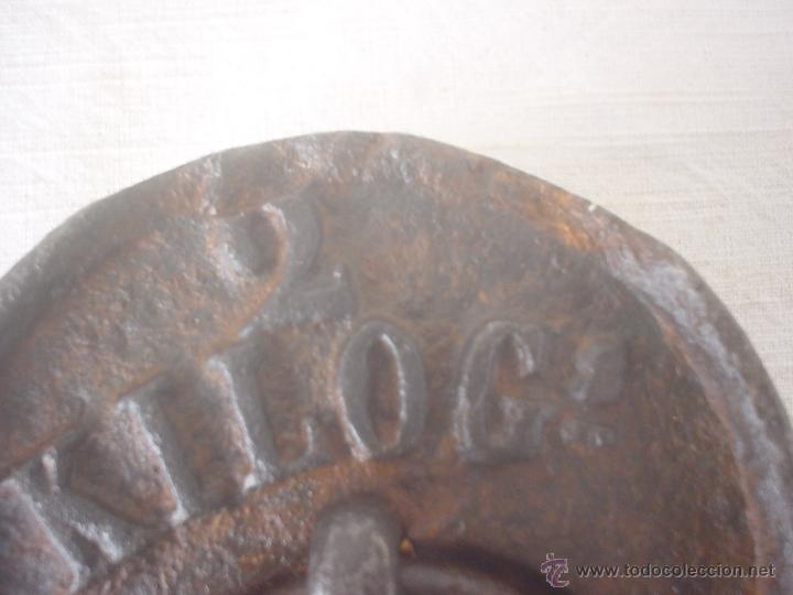 Antig&uuml;edades: PESA 2 KG - DOS KILOS - Foto 2