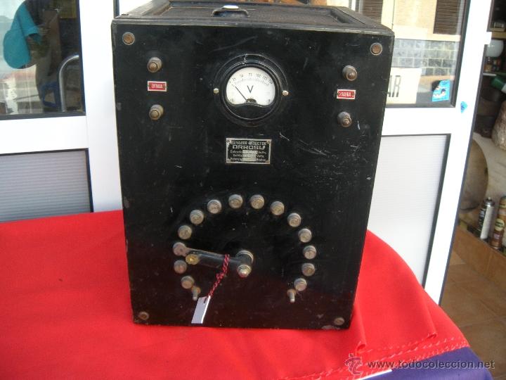 Antig&uuml;edades: ANTIGUO TRANSFORMADOR IND&Uacute;STRIAL ARROSU - Foto 1