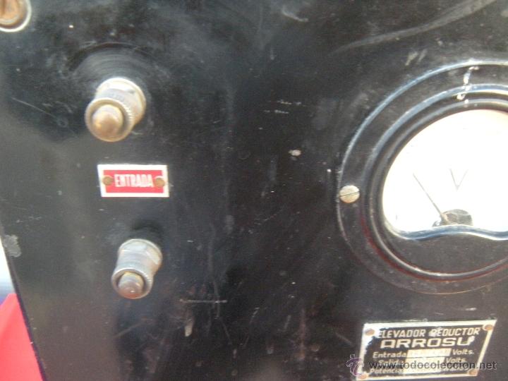 Antig&uuml;edades: ANTIGUO TRANSFORMADOR IND&Uacute;STRIAL ARROSU - Foto 10