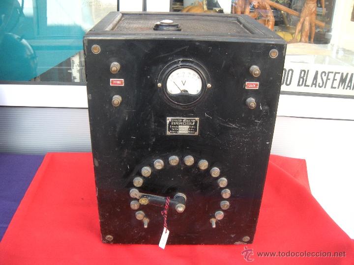 Antig&uuml;edades: ANTIGUO TRANSFORMADOR IND&Uacute;STRIAL ARROSU - Foto 13