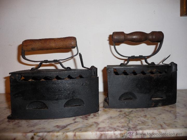 Antig&uuml;edades: PAREJA DE PLANCHAS ANTIGUAS. - Foto 1