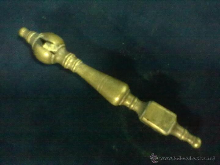 Antig&uuml;edades: ALDABA LLAMADOR BRONCE - Foto 2