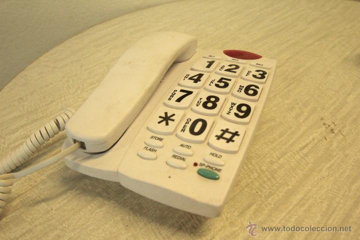 Tel&eacute;fonos: Tel&eacute;fono con botones grandes -ref500- - Foto 1