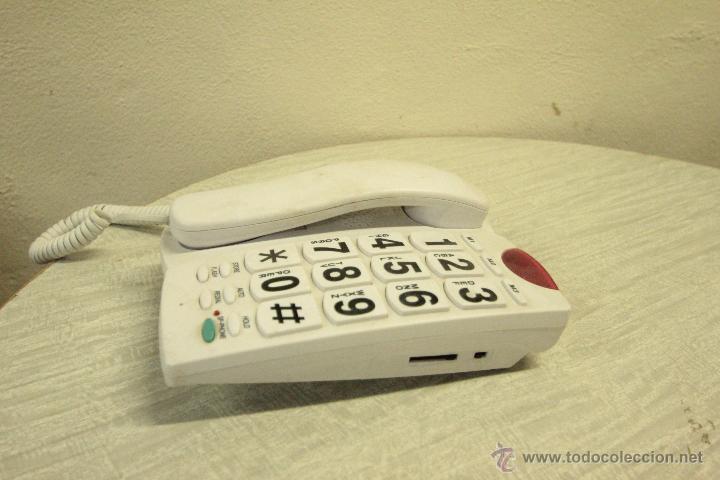 Tel&eacute;fonos: Tel&eacute;fono con botones grandes -ref500- - Foto 3