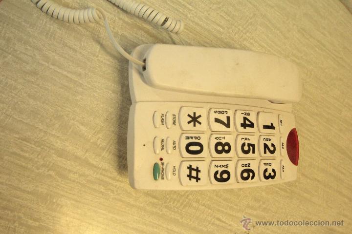 Tel&eacute;fonos: Tel&eacute;fono con botones grandes -ref500- - Foto 4