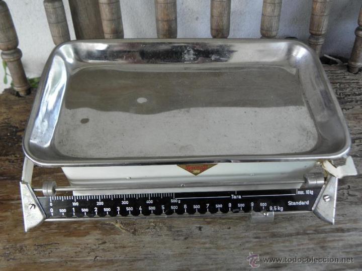 Antig&uuml;edades: Bascula vintage Herko- 10 kg - Foto 3
