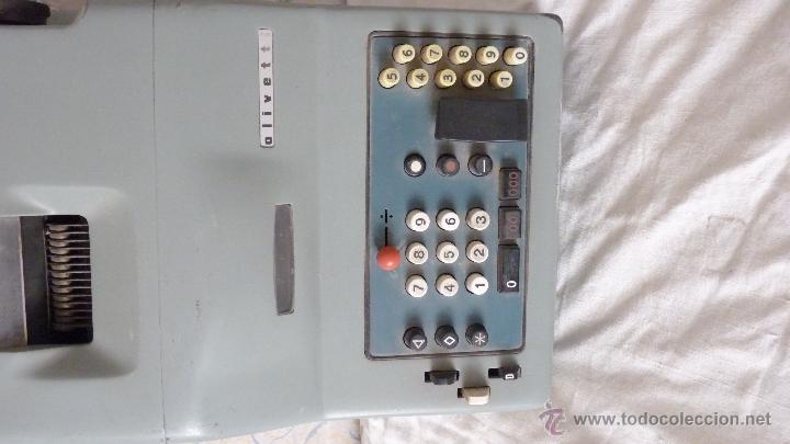 Antig&uuml;edades: Calculadora Olivetti antigua - Foto 3