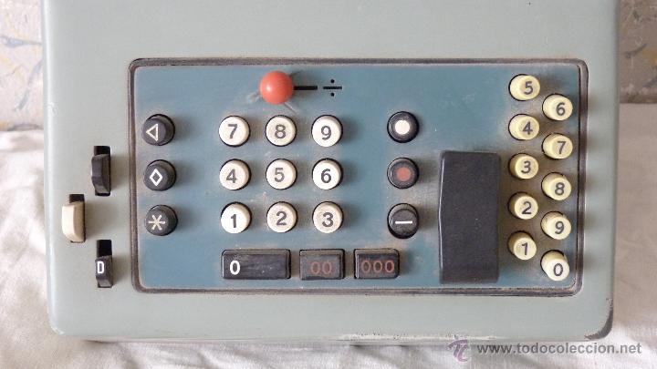 Antig&uuml;edades: Calculadora Olivetti antigua - Foto 4