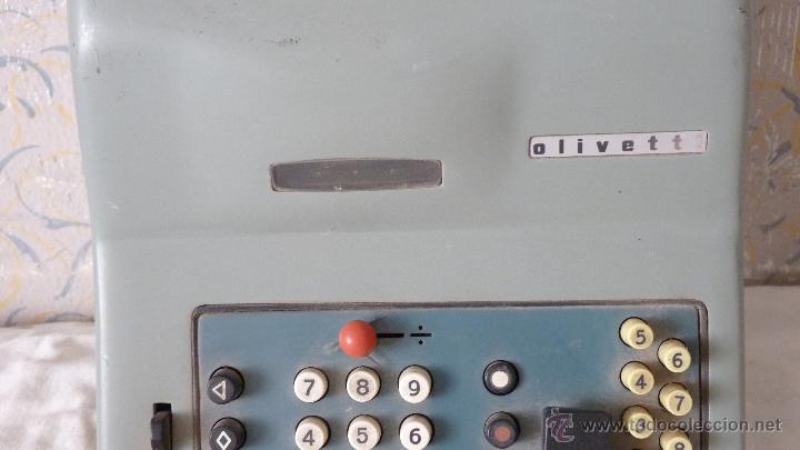 Antig&uuml;edades: Calculadora Olivetti antigua - Foto 7