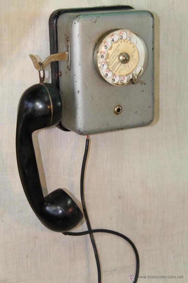 Tel&eacute;fonos: telefono antiguo telic strasburg - Foto 2