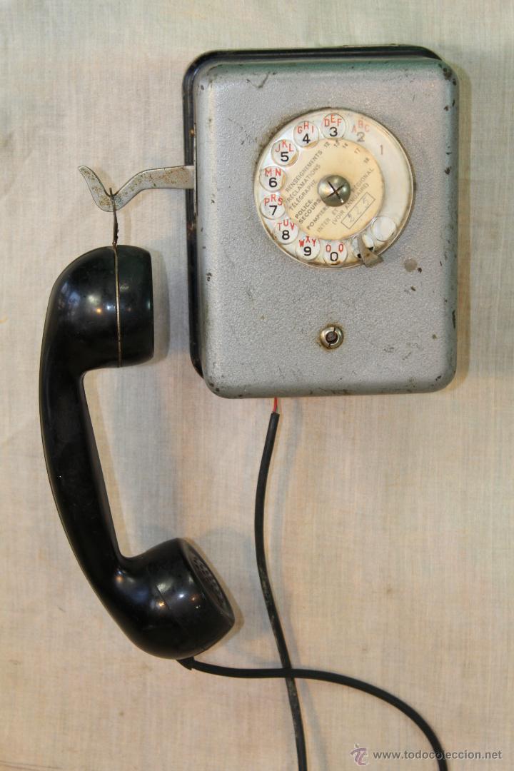 Tel&eacute;fonos: telefono antiguo telic strasburg - Foto 4