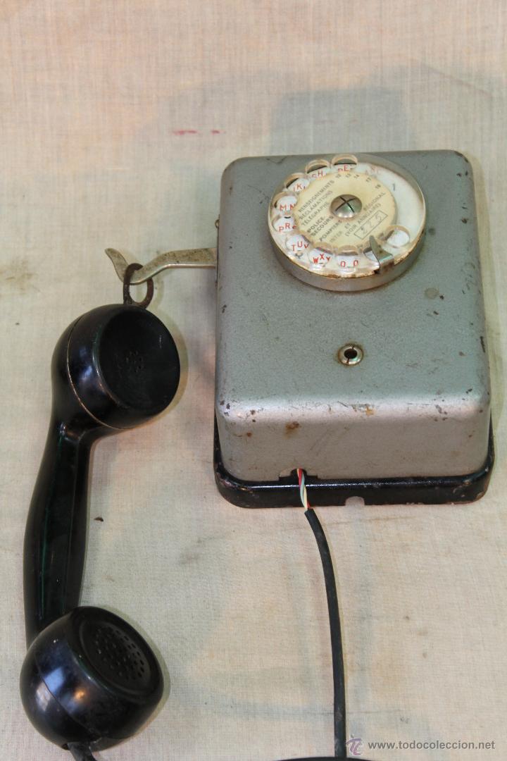 Tel&eacute;fonos: telefono antiguo telic strasburg - Foto 5