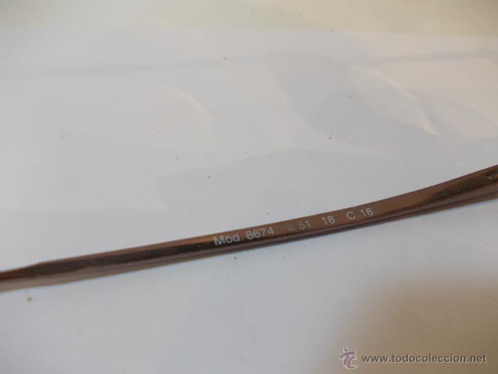 Antig&uuml;edades: GAFAS DE VISTA MARCA BASIC MODELO 8674 MADE IN ITALY - Foto 2