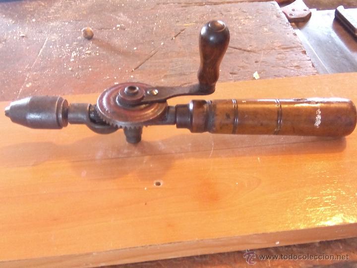 Antig&uuml;edades: ANTIGUO TALADRO ORIGINAL FUNCIONANDO - Foto 6