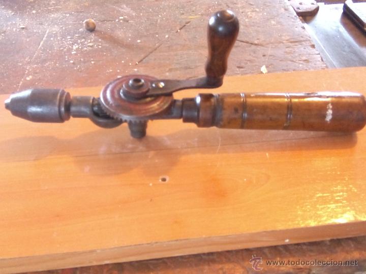 Antig&uuml;edades: ANTIGUO TALADRO ORIGINAL FUNCIONANDO - Foto 7