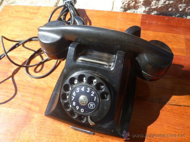 Tel&eacute;fonos: Tel&eacute;fono de baquelita Ericsson - Foto 1