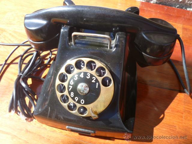 Tel&eacute;fonos: Tel&eacute;fono de baquelita Ericsson - Foto 1