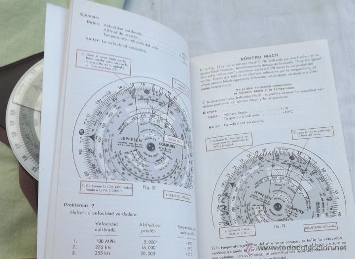 Antig&uuml;edades: JEPPESEN COMPUTER CR-3 REGLA DE CALCULO CIRCULAR - Foto 7